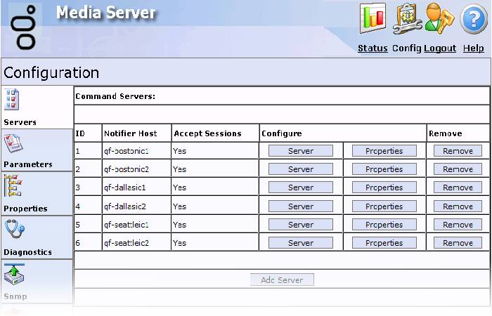 modify server