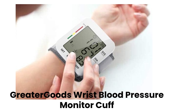 GreaterGoods Wrist Blood Pressure Monitor Cuff