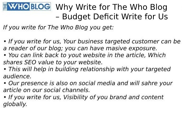 why wirte for us the who blog