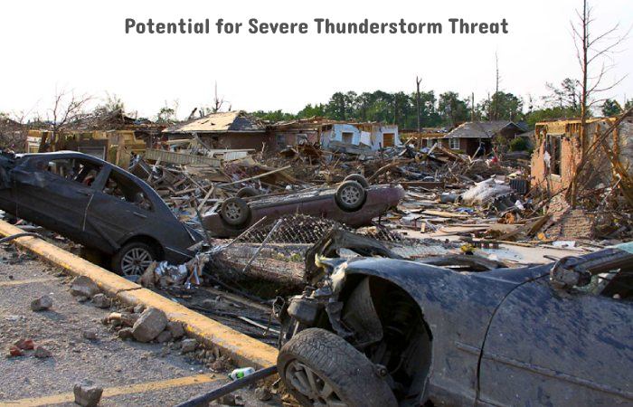 Potential for Severe Thunderstorm Threat